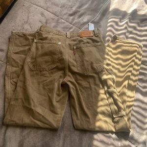 Levi pants- dad utility- brown